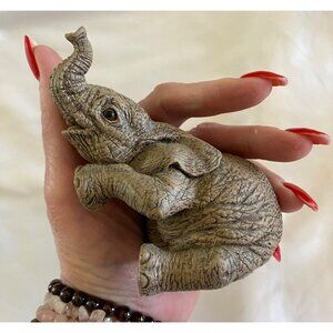 The Herd Elephant figurine “Peanut Jr." by Martha Carey 3.5”x3.5”